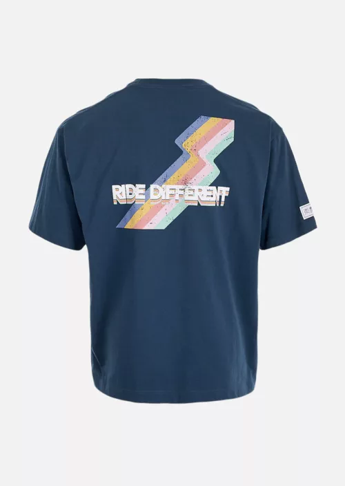 Magnetic Boutique De Vetements Saint Tropez TEE SHIRT 1 THUNDER DE DOS Blue